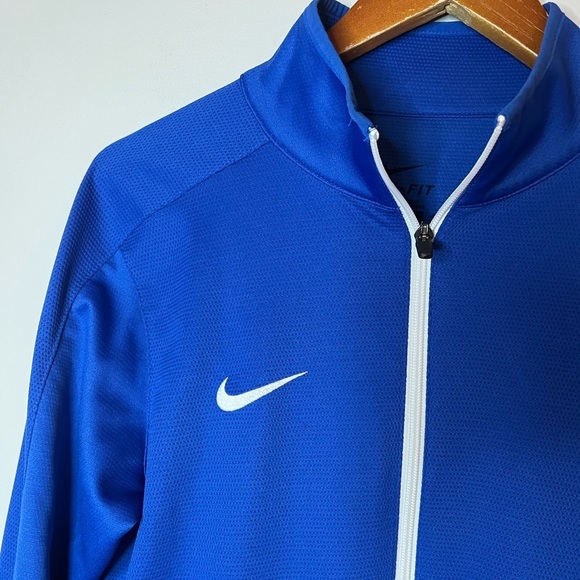 Nike Womens Rivalry Full Zip Dri-Fit Classic Track Jacket Sz Medium Tall - Picture 2 of 6